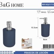 Θήκες κρεμοσάπουνου Dispenser πλαστικές – Σετ 5pcs – Blue – 21715