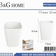 Θήκες οδοντόβουρτσας πλαστικές σε σετ 5Χ – White – 21531