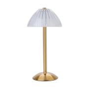 Επαναφορτιζόμενο επιτραπέζιο φωτιστικό LED – 43-6 – 430149 – Gold