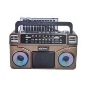 Επαναφορτιζόμενο ραδιόφωνο με ηλιακό πάνελ – PX-730BTS – 457309 – Brown