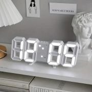 Ψηφιακό ρολόι – Ξυπνητήρι – 6609 – 466097 – White