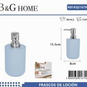 Θήκες κρεμοσάπουνου Dispenser πλαστικές – Σετ 5pcs – Light Blue – 21679