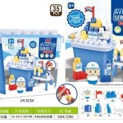 Σετ τουβλάκια κατασκευών DIY – 35pcs – 777-45 – 001905