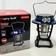Επαναφορτιζόμενος φακός/φαναράκι LED με ηλιακό πάνελ – HB9588L – 533138