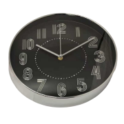 Ρολόι τοίχου – 624   – 30cm – 536245 – Black