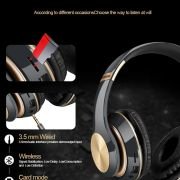 Ασύρματα ακουστικά – Headphones – Τ5 – 540054 – Red
