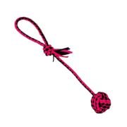 Παιχνίδι σκύλου σχοινί με μπάλα – 38cm – 12pcs – 550526