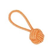 Παιχνίδι σκύλου σχοινί με μπάλα – 20cm – 12pcs – 550531
