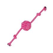 Παιχνίδι σκύλου σχοινί με μπάλα – 30cm – 12pcs – 550536