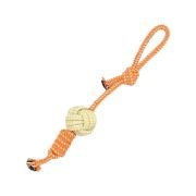 Παιχνίδι σκύλου σχοινί με μπάλα – 40cm – 12pcs – 550537