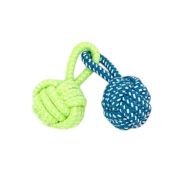 Παιχνίδι σκύλου σχοινί με μπάλες – 24cm – 12pcs – 550540