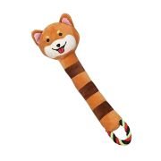 Λούτρινο παιχνίδι σκύλου ζωάκι με σχοινί – 38cm – 550833