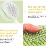 Χτένα βουρτσίσματος & απολέπισης κατοικιδίων – M6 – 550882