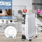 Ηλεκτρικό καλοριφέρ λαδιού – KD3021 – DSP – 562397
