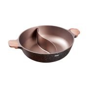 Κατσαρόλα αντικολλητική 2 θέσεων – 6.3L – CA004-G32-Black – DSP – 565909