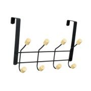 Μεταλλική κρεμάστρα πόρτας 4 θέσεων – 57882