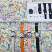 Σετ Smartwatch με 3 λουράκια – Z02 Mini – 064991 – Orange