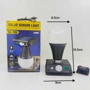 Επαναφορτιζόμενη ηλιακή λάμπα LED με αισθητήρα κίνησης – FA-T99 – 817575