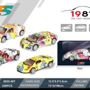 Μεταλλικό αυτοκίνητο μινιατούρα – 6832-40T 1:32 – 117180