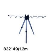 Βάση στήριξης καλαμιών 6 θέσεων – Μεταλλική – 1.2m – 832149