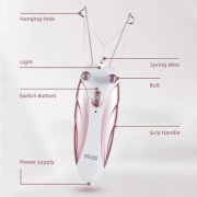 Συσκευή αποτρίχωσης προσώπου-σώματος με κλωστή – 70164 – DSP – 612401