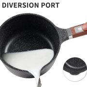 Γαλατιέρα αντικολλητική με καπάκι – 1.45L – CA005-A16-Black – DSP – 612432