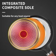 Γαλατιέρα αντικολλητική με καπάκι – 1.45L – CA005-A16-Black – DSP – 612432