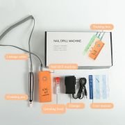Ηλεκτρικός τροχός μανικιούρ-πεντικιούρ – Επαναφορτιζόμενος – TGR-105 – 631088 – Orange