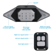 Ασύρματο φλας & φανάρι ποδηλάτου-σκούτερ – SJ-6700 – 650172