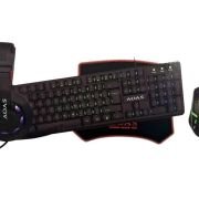 Πλήρες σετ Gaming 4 σε 1 – LED RGB – WB1077 – AOAS – 655181