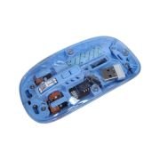 Ασύρματο επαναφορτιζόμενο ποντίκι Η/Υ – WB08 – AOAS – 655259 – Blue