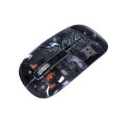 Ασύρματο επαναφορτιζόμενο ποντίκι Η/Υ – WB08 – AOAS – 655259 – Black