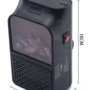 Αερόθερμο πρίζας με εφέ φλόγας – 673196