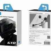 Ασύρματη ενδοεπικοινωνία κράνους μοτοσυκλέτας – Bluetooth – GT0 – Fineblue – 700475