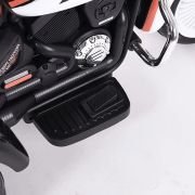 Παιδικό ηλεκτροκίνητο τρίκυκλο scooter με φάρο – BJQ-6388 – 701114 – White/Orange