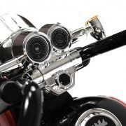 Παιδικό ηλεκτροκίνητο τρίκυκλο scooter με φάρο – BJQ-6388 – 701114 – White/Orange