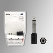 Αντάπτορας ήχου Jack 6.3mm σε 3.5mm – 1856-1 – 098920