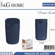 Θήκες κρεμοσάπουνου Dispenser πλαστικές – Σετ 5pcs – Blue – 21697