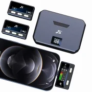 Ασύρματο mini επαναφορτιζόμενο πυκνωτικό μικρόφωνο για καταγραφή ήχου με τηλεχειριστήριο – SX66 – 811429 – iP