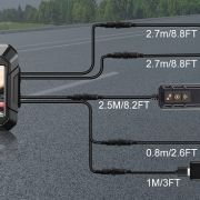 Καταγραφικό μοτοσυκλέτας – 3” – M4A – WiFi – 811467