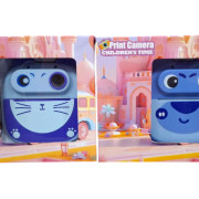 Παιδική Instant φωτογραφική μηχανή με εκτυπωτή – D6 – 811801 – Blue