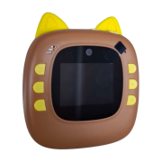 Παιδική Instant φωτογραφική μηχανή με εκτυπωτή – D6 – 811801 – Brown