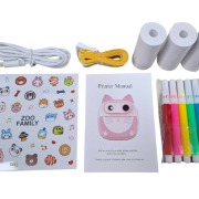 Παιδική Instant φωτογραφική μηχανή με εκτυπωτή – D6 – 811801 – Green