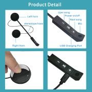 Ασύρματη ενδοεπικοινωνία κράνους μοτοσυκλέτας – Bluetooth – BT11 – 812115