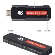Φορητή κονσόλα παιχνιδιών Stick & TV Box με 2 χειριστήρια – Q9 MAX – 812341