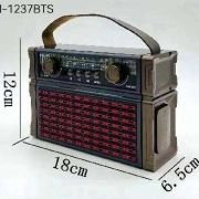 Επαναφορτιζόμενο ραδιόφωνο Retro – M1237BTS – 812377