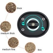 Ηλεκτρικός μύλος αλατιού/πιπεριού – KYMQ-14 – 812501 – Black