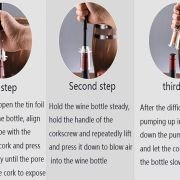 Ανοιχτήρι κρασιού με πίεση αέρος – Τιρμπουσόν – KH1-001901 – 812556