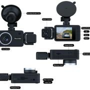 Καταγραφικό αυτοκινήτου με 3 κάμερες – S23 – 812846