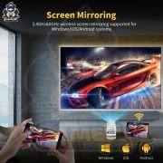 Κονσόλα παιχνιδιών & multimedia με προτζέκτορα και 2 χειριστήρια – HCS-350 MAX – 812921